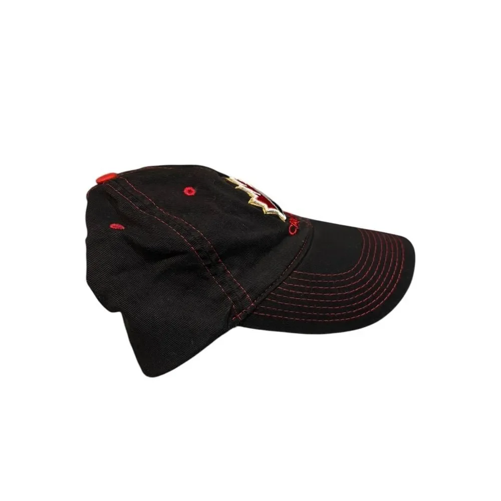 Nike Y2K Team Bauer Canada Hockey Hat Cap S/M RARE